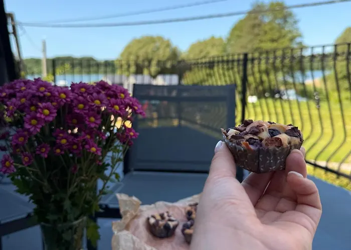 Lägenhet Widokowo - Z Tarasem I Ogrodkiem *