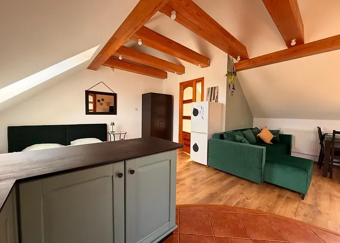 Widokowo - Z Tarasem I Ogrodkiem Lägenhet